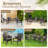 Etonnant Patio Furniture Set Wicker Dining Chairs