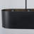 39" Modern 5-Light Dimmable Brass Oval Kitchen Island Chandelier-1133566374