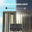 Dark Grey Solar Powered Steel Pathway Light