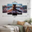 Traditional Entertainment Wall Decor on Metal