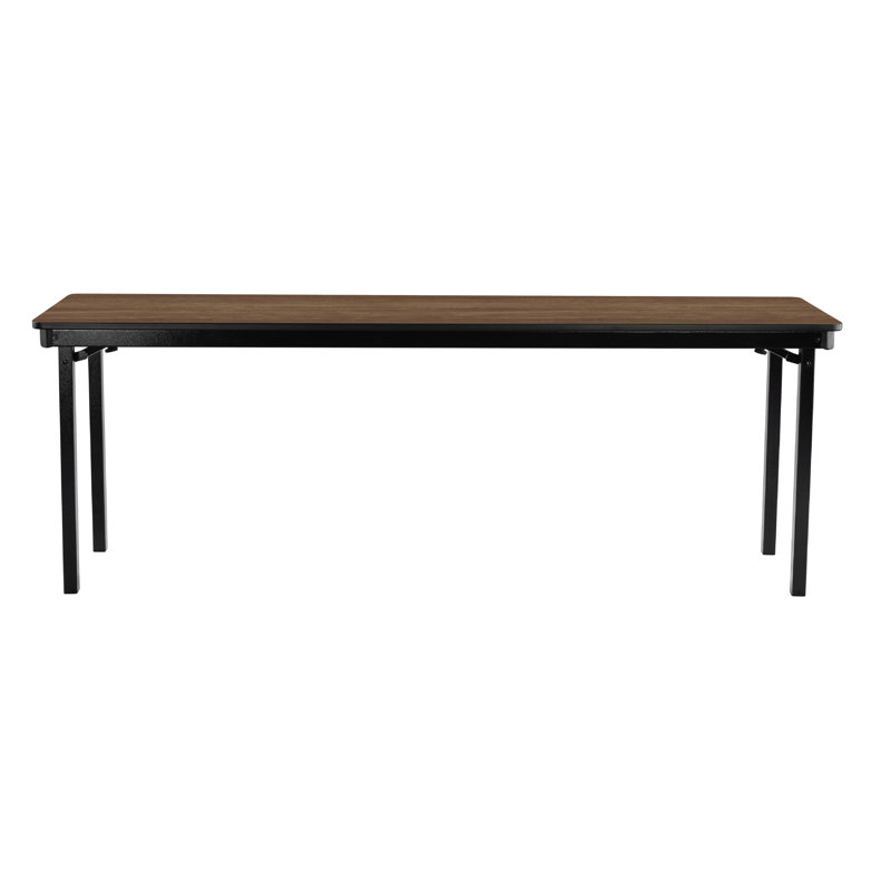Table pliante Max Seating, Noyer, L 96 po