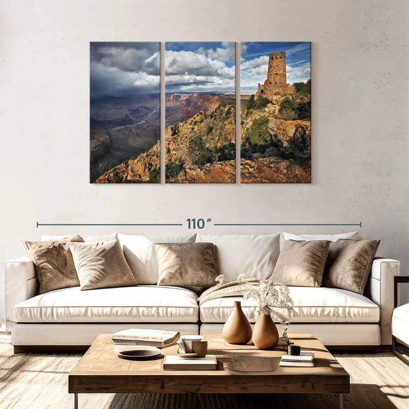 Tergel Canyon View VII, 48" H x 74" W