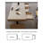 78.74" Modern Minimalist Cream-Colored Adjustable Multi-Function Desk with Wireless Charging
