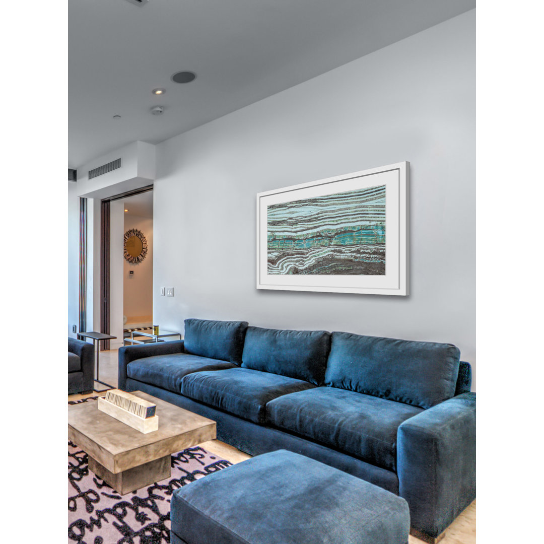 Millenium Layers by Marmont Hill - Picture Frame Graphic Art Print on Paper Marmont Hill 