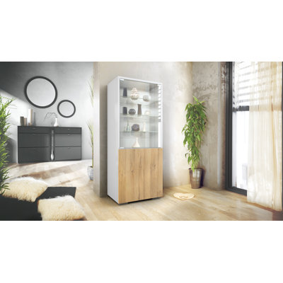 Aubreella 34 cm W Display Cabinet China Cabinet