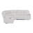 BLANCHE WHITE RIGHT ARM FACING SECTIONAL-1406281299
