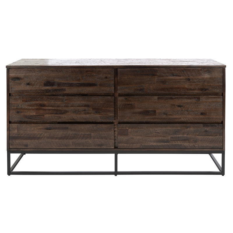 Commode double 6 tiroirs Emmarose