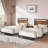 12 Inch Platform Bed Frame With Headboard And Footboard, Mattress Foundation-1972767536