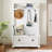Versatile Hall Tree With Multiple Storage Options And Sturdy Construction For Any Room-284217611