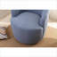 Fauteuil pivotant en tissu Teddy-107458080