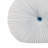 Round Dotted Shell Vase, White/Blue-1237249280