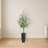 Eucalyptus Artificial Tree in Gray Planter