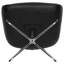 Chaise de réception l 32,5 po Paloma avec structure en métal-1294638104