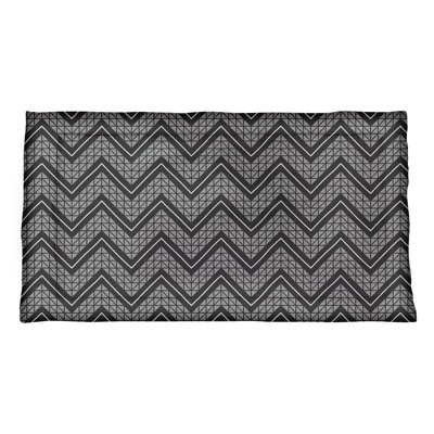 Taie décorative à chevrons Rhonda Cheval