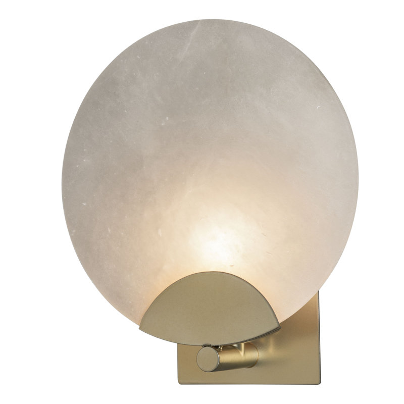 Applique murale en acier Callisto, Laiton moderne