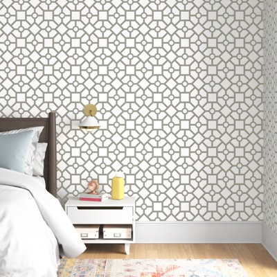 Emmalee Peel & Stick Geometric Roll