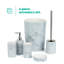 Marble Bathroom Accessory Set