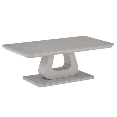 Table basse rectangulaire gris chaud Matthew