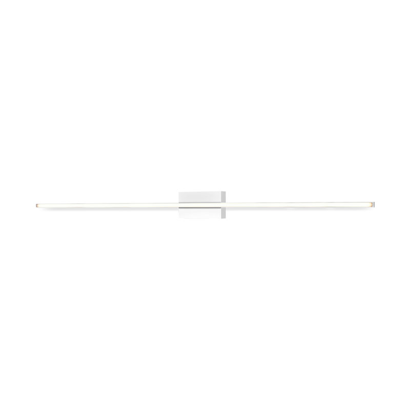Vega Minor LED Wallchiere, 3" H x 48" W x 2.125" D, White
