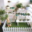 Jonali 30cm H x 200cm W Wood Border Fencing