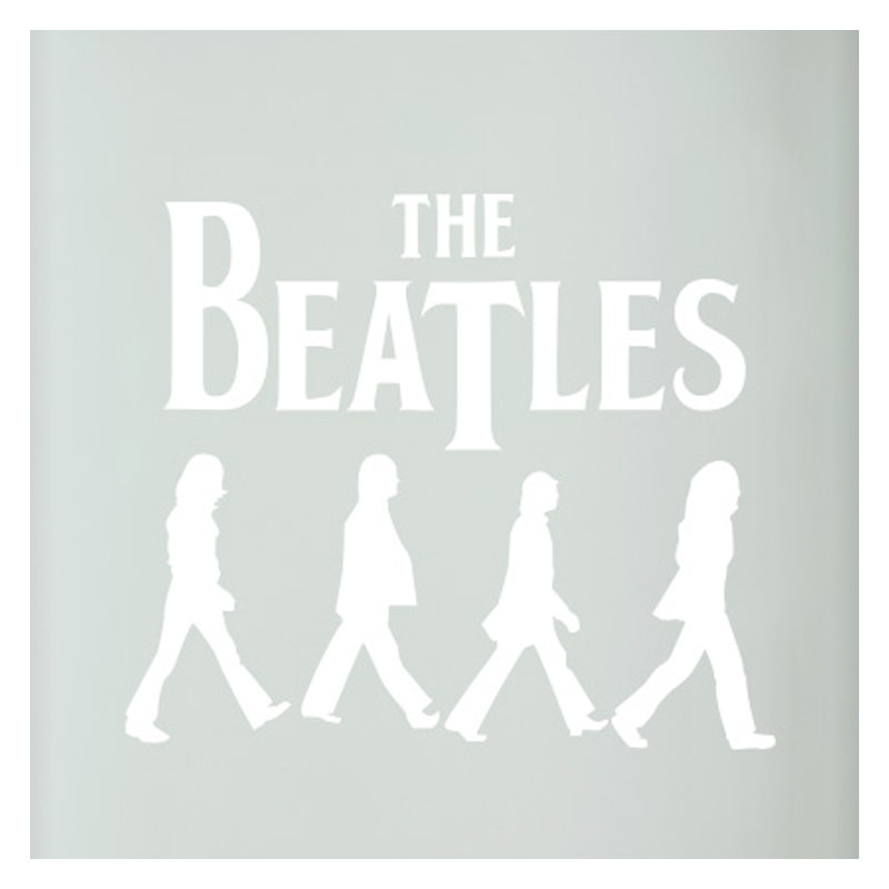 Entertainment Wall Decal, White