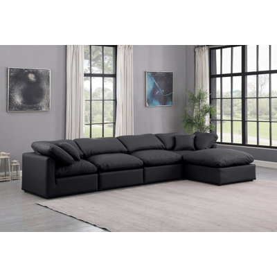 Itala Upholstered L-Shaped Sectional Reversible