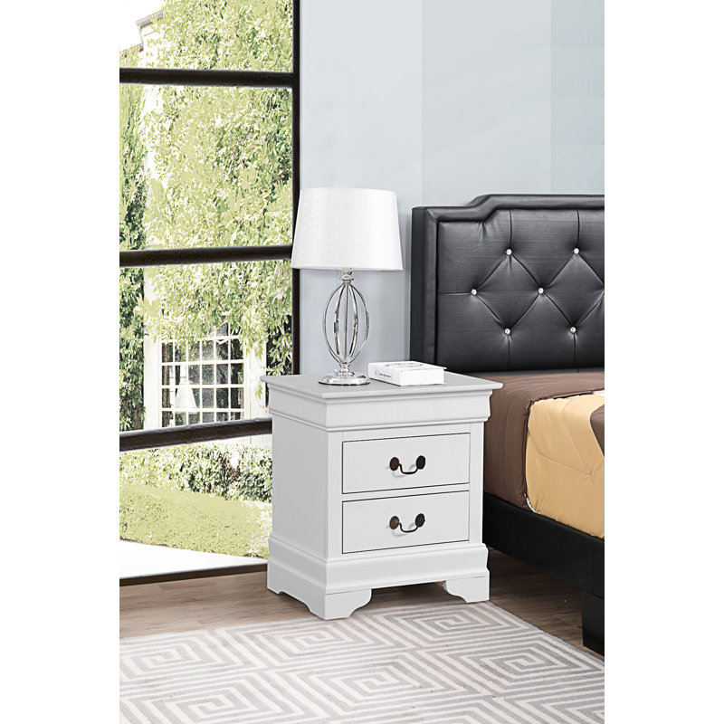Table de chevet moderne, table de chevet, White