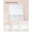 Altariq 31.5'' Wide Vanity with Large Mirror, Dimmable LED Lights, 3 Compartments, 2 Drawers-410251607