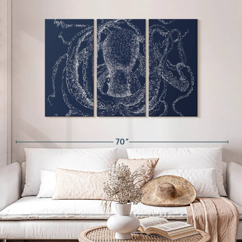 Brampt Octo Scribble, 32" H x 50" W
