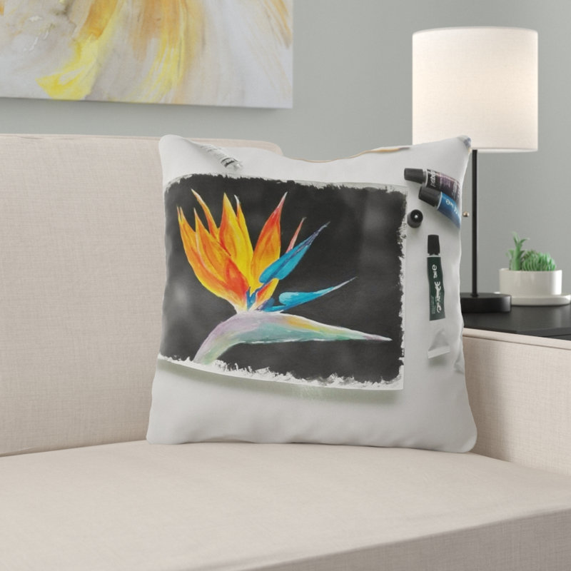 Housse de coussin d'extérieur carrée Bissett, Microsuède, Intérieur
