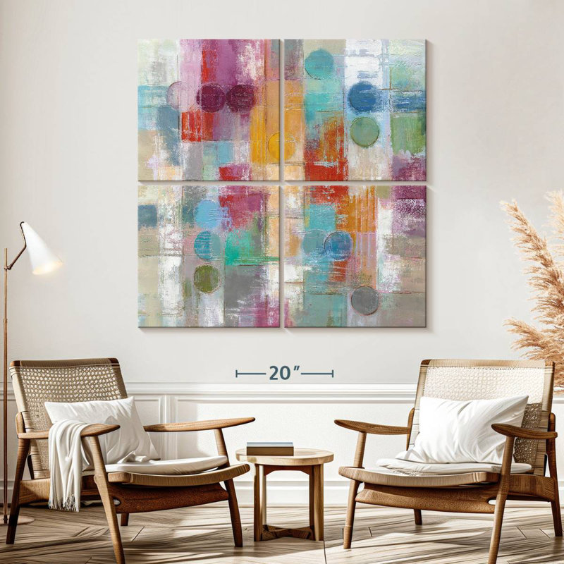 Summer Rain Avery, 57" H x 57" W