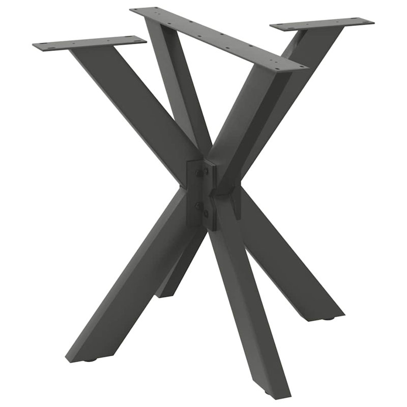 Table Leg, 73cm H x 85cm W x 85cm D, Anthracite