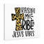 Raising My Tribe On Jesus - Wrapped Canvas Print-30256923