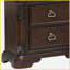 Commode 5 tiroirs en acajou traditionnel