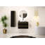 Adrieanne Wall Mounted Required Bathroom Storage Furniture Set
