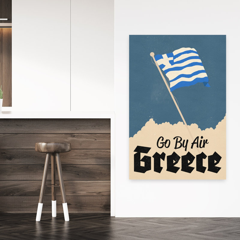 Art rétro rétro de la Grèce rétro