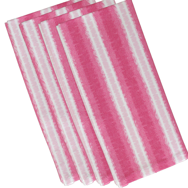 Ensemble de serviettes 4 pièces Hatch Lines, Rose