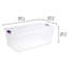Contenant de rangement avec couvercle transparent Sterilite