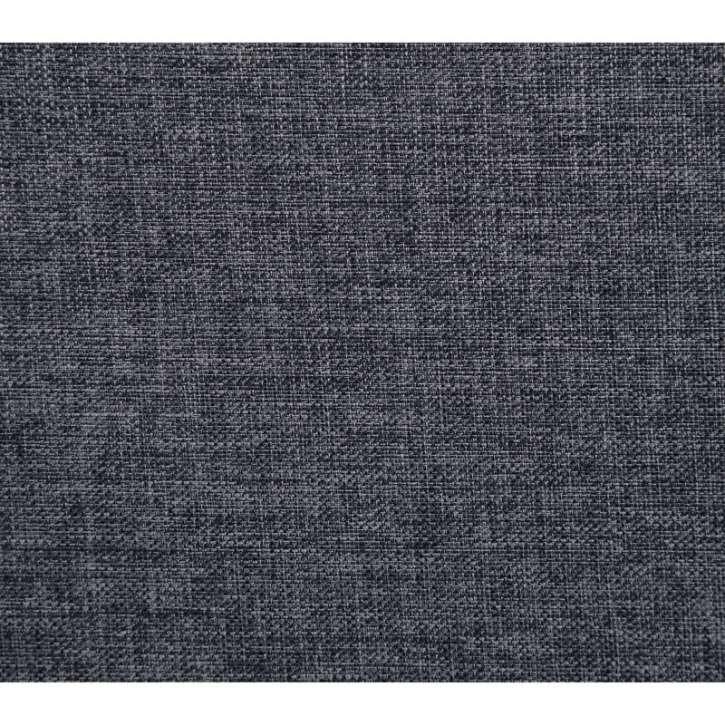 Mobilier moderne en polyfibre gris-bleu pour le confort du salon avec du bois massif