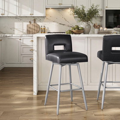 Tabouret pivotant à hauteur réglable Wyndham