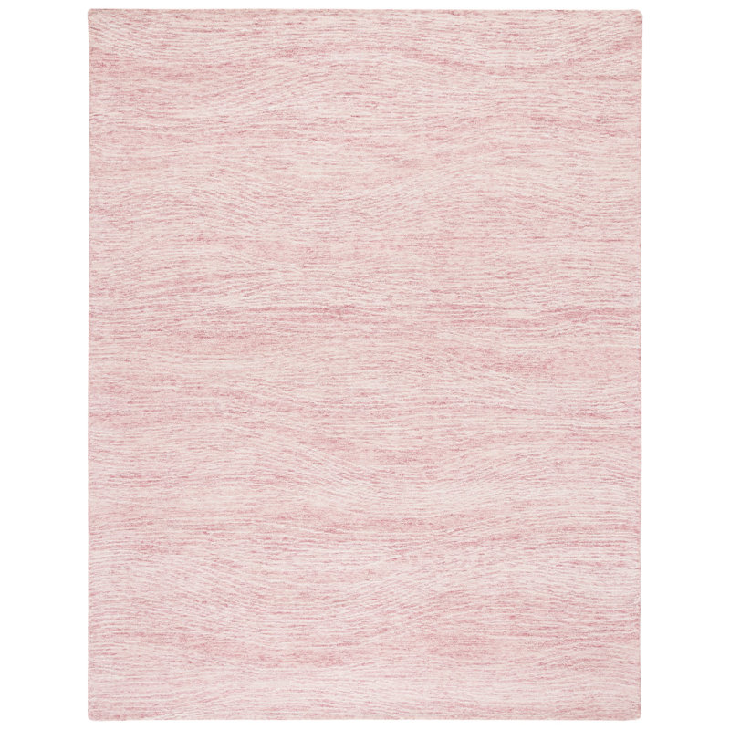 Ginsburg Metro Hand Tufted Indian Wool And Cotton With Latex Solid Color Rug, Rectangle 10' x 14'
