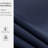 10' X 8' Retractable Deck Awning - Blue & Water- Protection, With Aluminum Frame And Crank Control For Patio, Balcony, Yard Canopy,