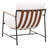 York 38" W Polyester Club Chair