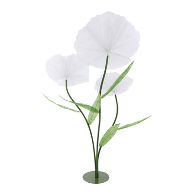 Fleurs artificielles avec base