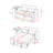 Multifunctional Light Grey Velvet Sofas, Modern Sleeper For Home