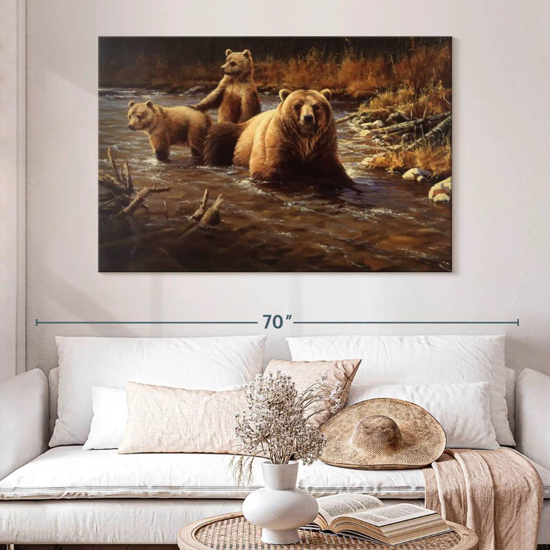Brampt The Bathers, 34" H x 51" W