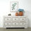 Commode en bois massif 6 tiroirs l 68 po