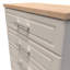 Fully Assembled Clemmie 4 - Drawer Chest of Drawers-1675316919
