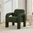 31" Wide Upholstered Barrel Accent Armchair-667973627