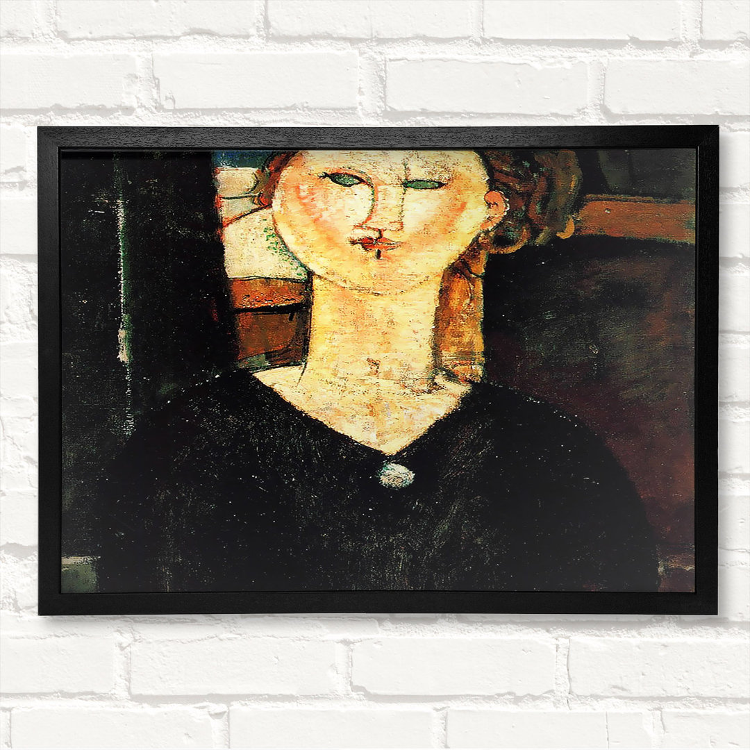 Modigliani Antonia Gerahmter Druck